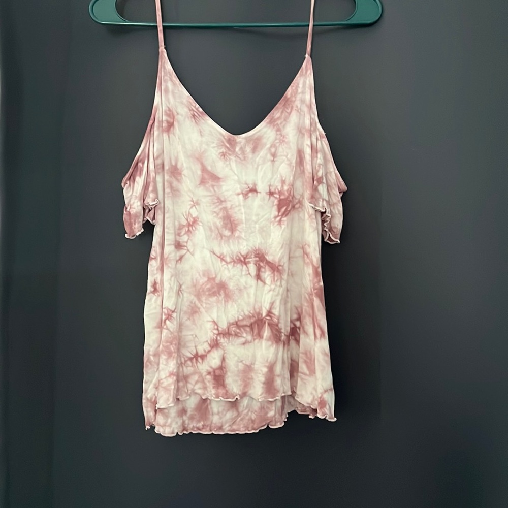 Tie die short sleeve shirt!